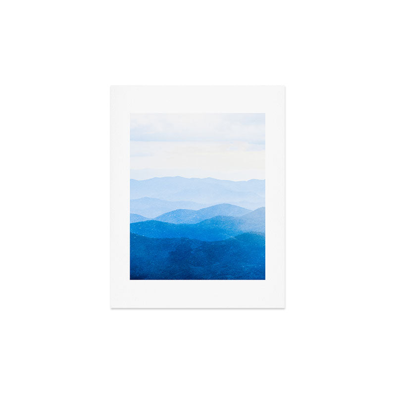 Smoky Mountain National Park Sunset Layers IV - Nature Photography Art Print Gallery Image 3