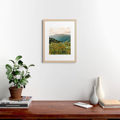 Smoky Mountains Wildflower Nature Photography Framed Art Print Gallery Image 47