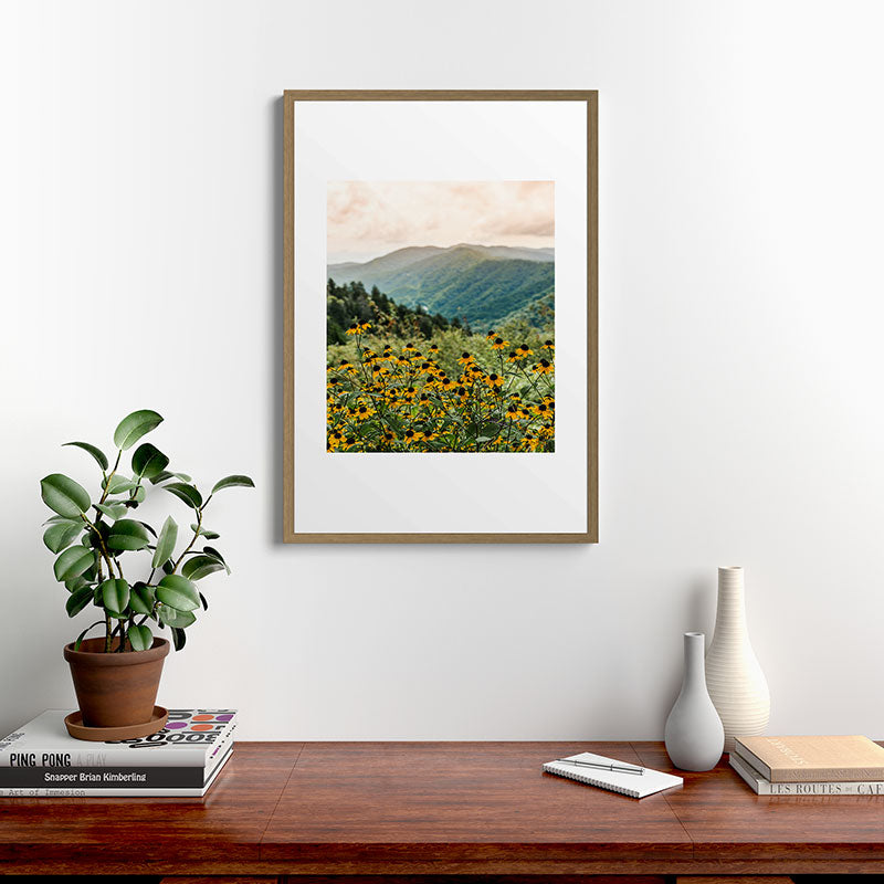 Smoky Mountains Wildflower Nature Photography Framed Art Print Gallery Image 13