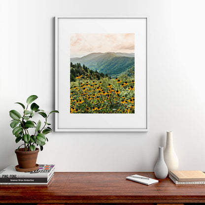 Smoky Mountains Wildflower Nature Photography Framed Art Print Gallery Image 28