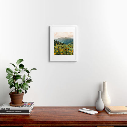 Smoky Mountains Wildflower Nature Photography Framed Art Print Gallery Image 24