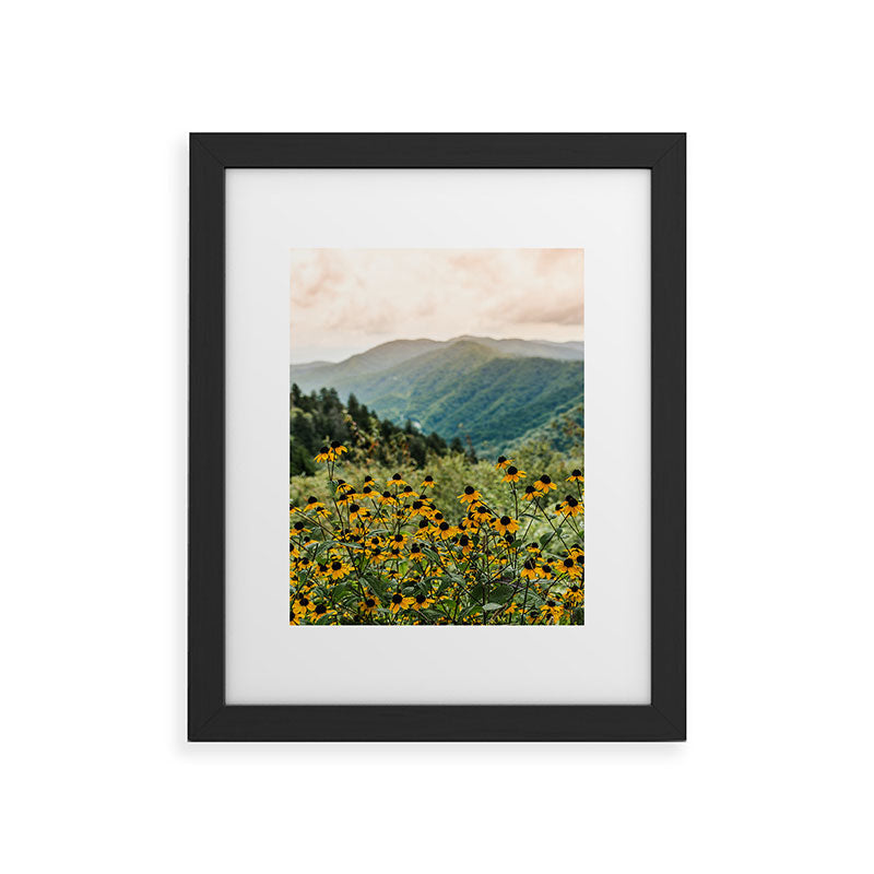 Smoky Mountains Wildflower Nature Photography Framed Art Print Gallery Image 34