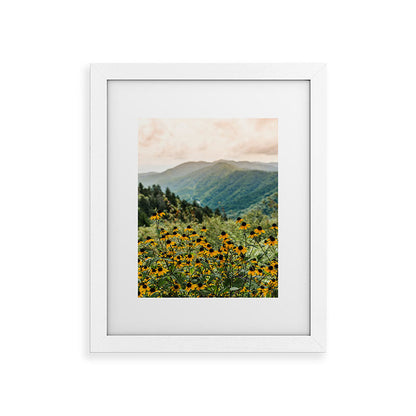 Smoky Mountains Wildflower Nature Photography Framed Art Print Gallery Image 51