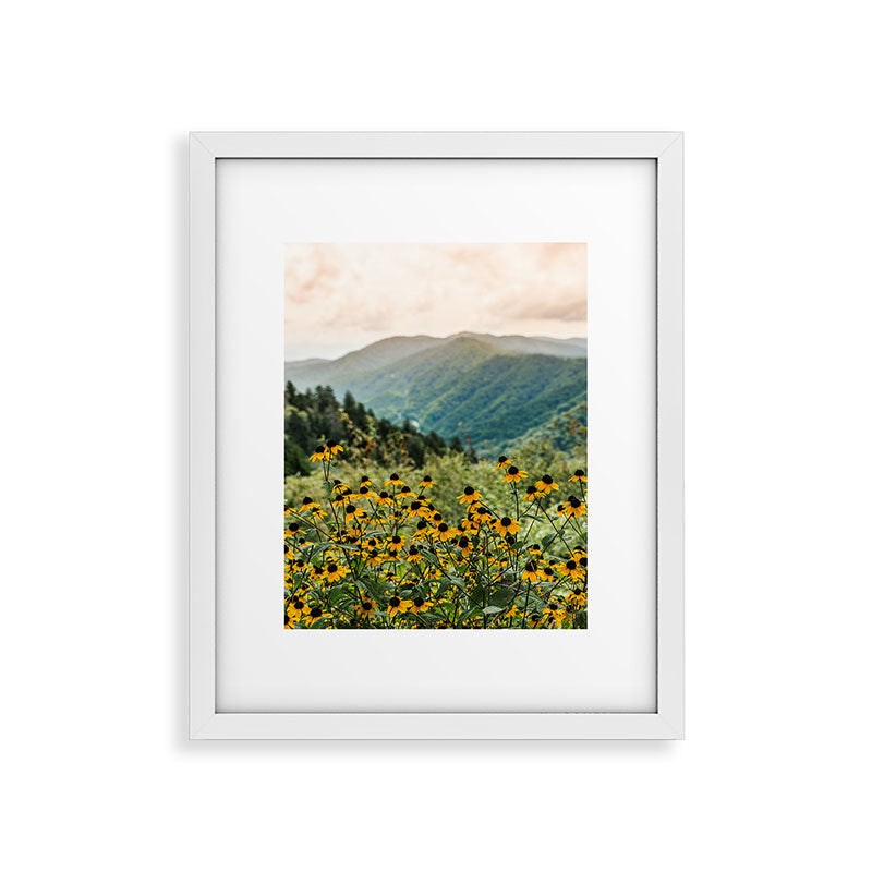 Smoky Mountains Wildflower Nature Photography Framed Art Print Gallery Image 23