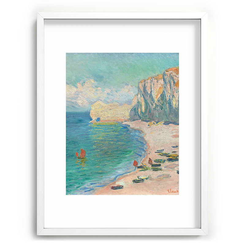 Claude Monet beach Framed Art Print Gallery Image 108