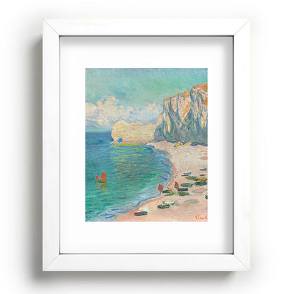 Claude Monet beach Framed Art Print Gallery Image 103