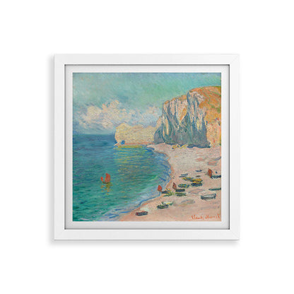 Claude Monet beach Framed Art Print Gallery Image 82