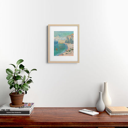 Claude Monet beach Framed Art Print Gallery Image 25