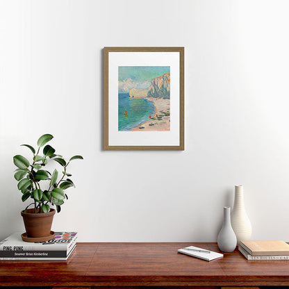 Claude Monet beach Framed Art Print Gallery Image 54