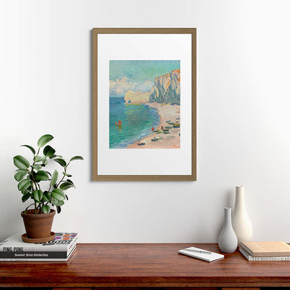 Claude Monet beach Framed Art Print Gallery Image 56