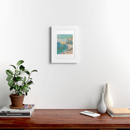 Claude Monet beach Framed Art Print Gallery Image 72