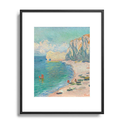 Claude Monet beach Framed Art Print Gallery Image 112