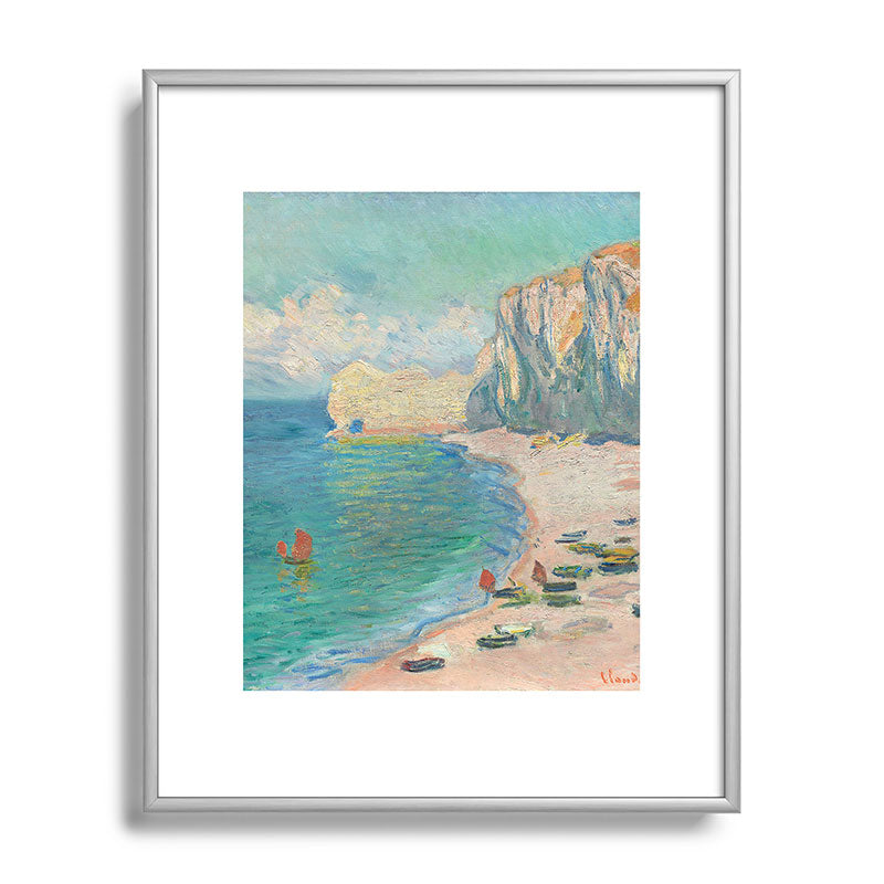 Claude Monet beach Framed Art Print Gallery Image 129