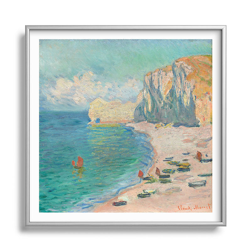 Claude Monet beach Framed Art Print Gallery Image 140