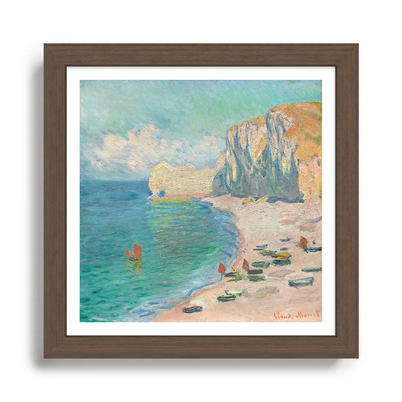 Claude Monet beach Framed Art Print Gallery Image 13