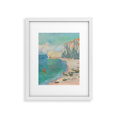 Claude Monet beach Framed Art Print Gallery Image 30