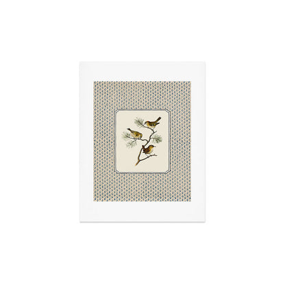 Three Wrens on a Branch Art Print Gallery Image 3