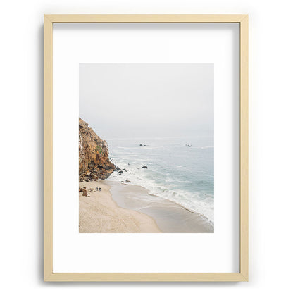 Coast in Malibu Print - Point Dume Pirate's Cove Beach - Coastal Boho Framed Art Print Gallery Image 99