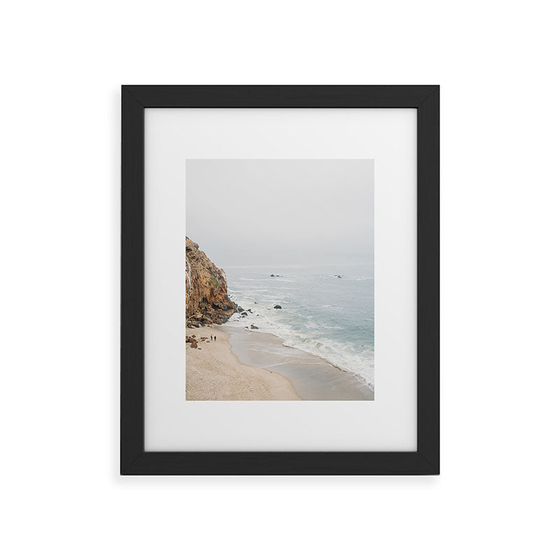 Coast in Malibu Print - Point Dume Pirate's Cove Beach - Coastal Boho Framed Art Print Gallery Image 47