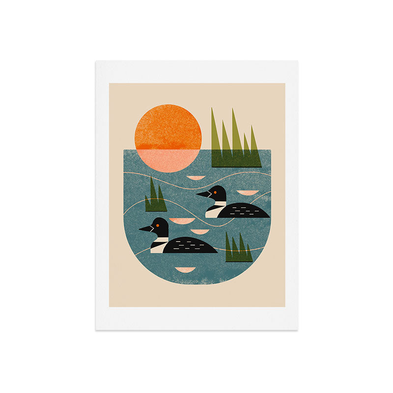 Loon Lake Art Print Gallery Image 9
