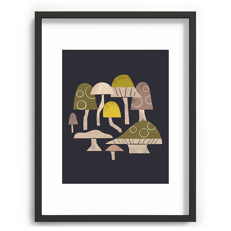 Toadstools Framed Art Print Gallery Image 83