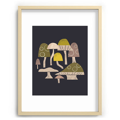 Toadstools Framed Art Print Gallery Image 100