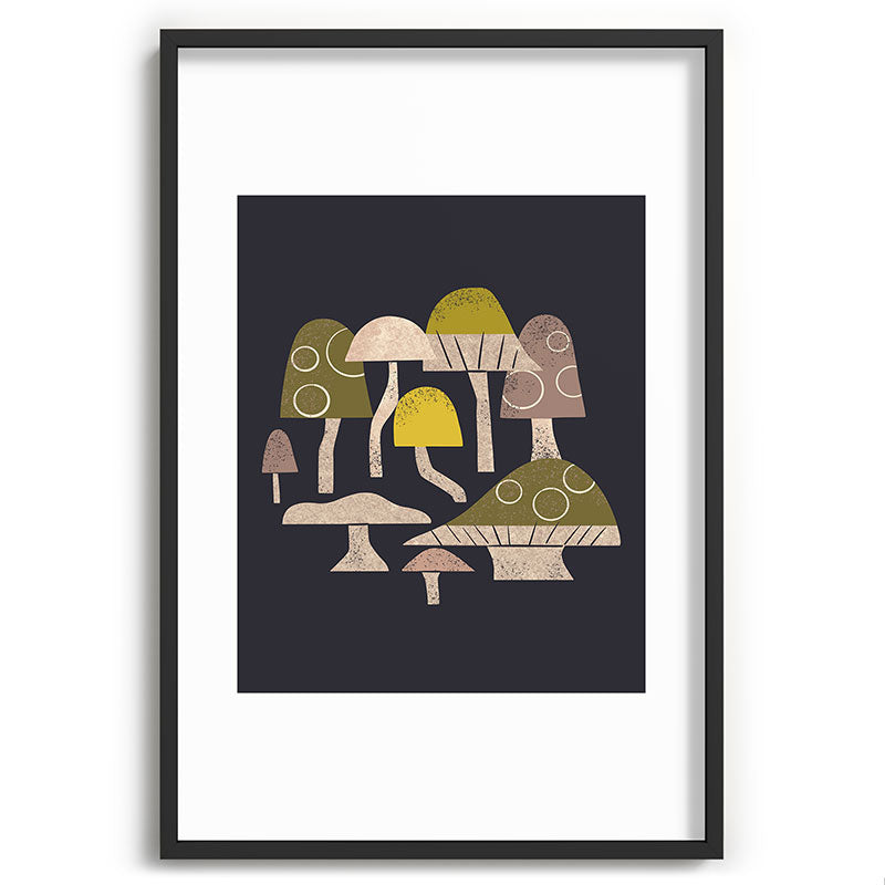 Toadstools Framed Art Print Gallery Image 85