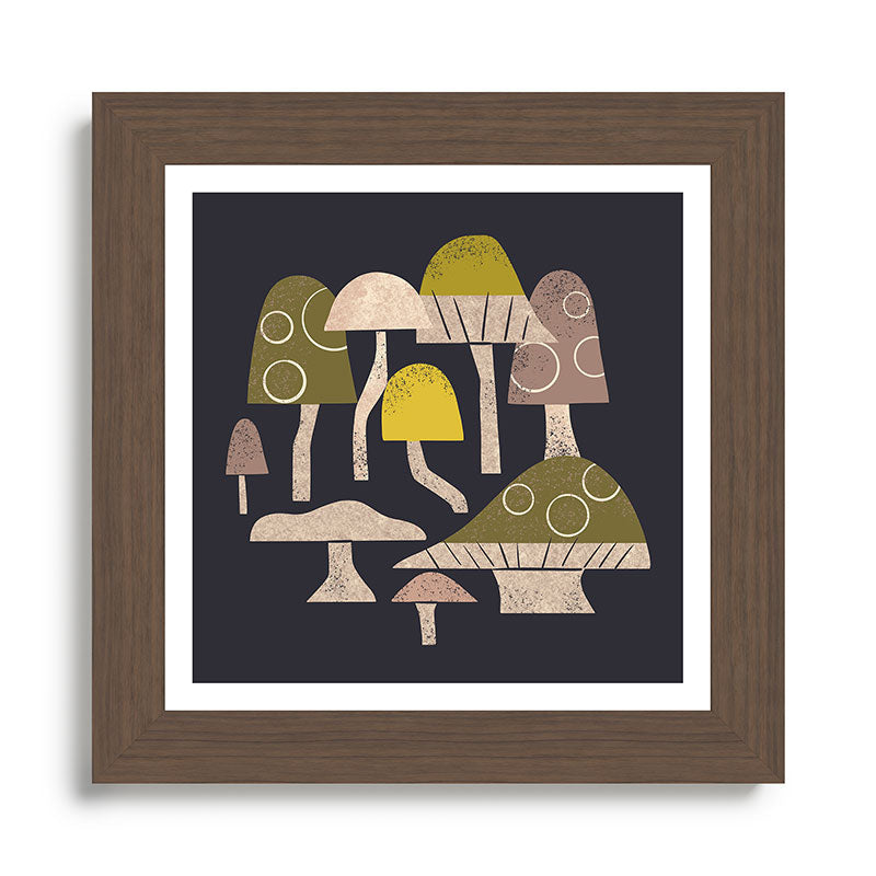 Toadstools Framed Art Print Gallery Image 57