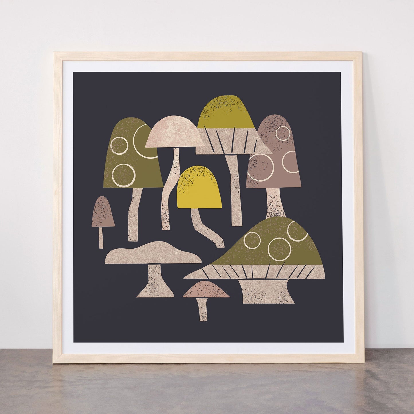 Toadstools Framed Art Print Gallery Image 77