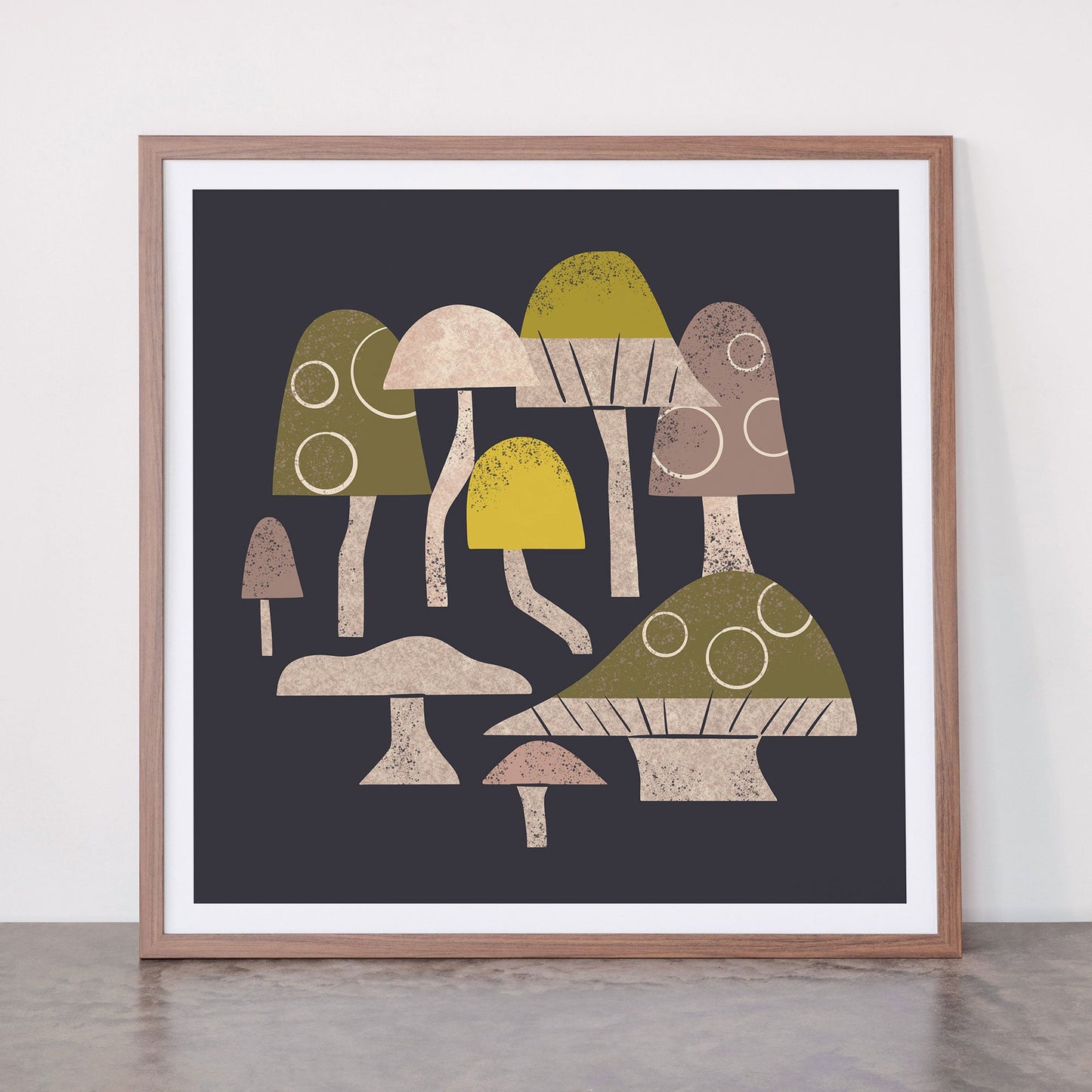 Toadstools Framed Art Print Gallery Image 66