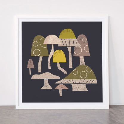 Toadstools Framed Art Print Gallery Image 87