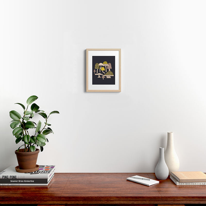 Toadstools Framed Art Print Gallery Image 22