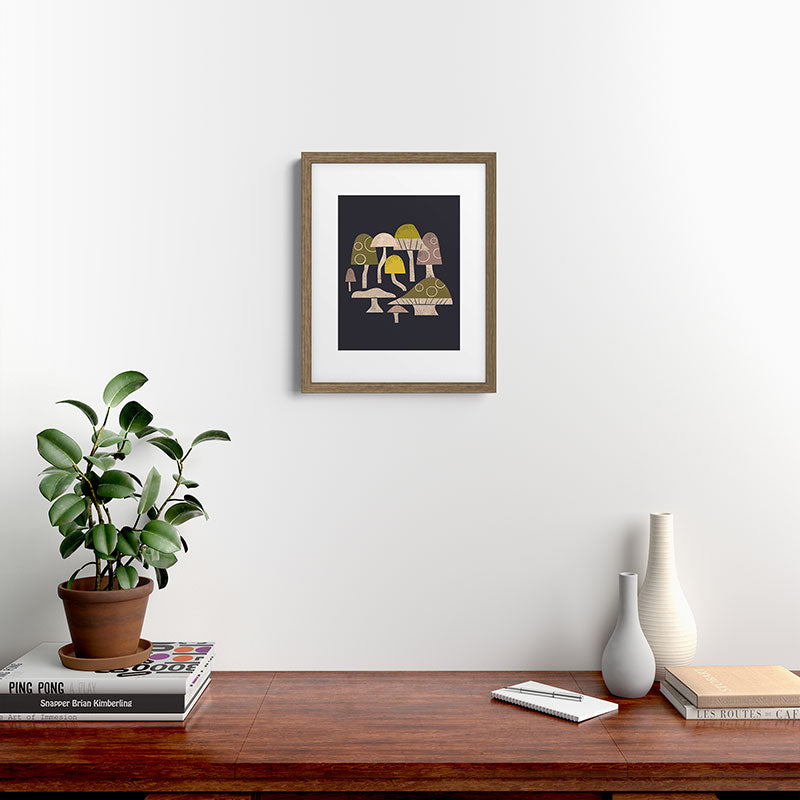 Toadstools Framed Art Print Gallery Image 15