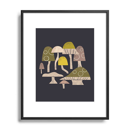 Toadstools Framed Art Print Gallery Image 111
