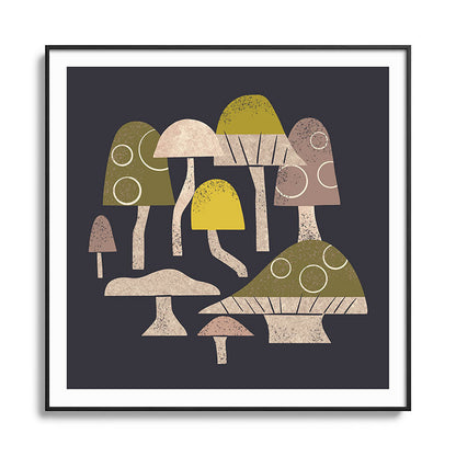Toadstools Framed Art Print Gallery Image 126
