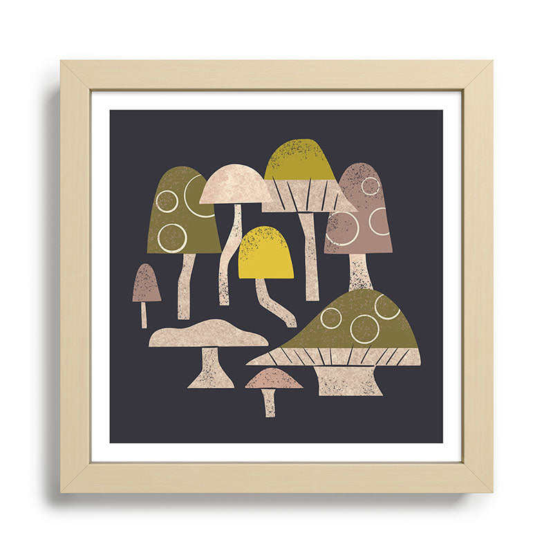 Toadstools Framed Art Print Gallery Image 24