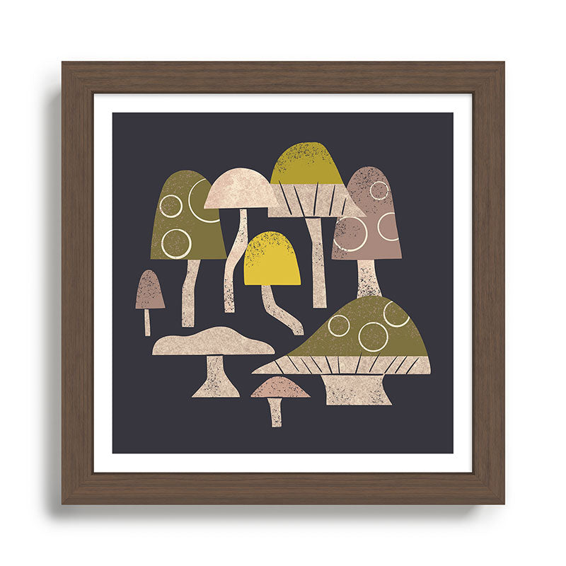 Toadstools Framed Art Print Gallery Image 13