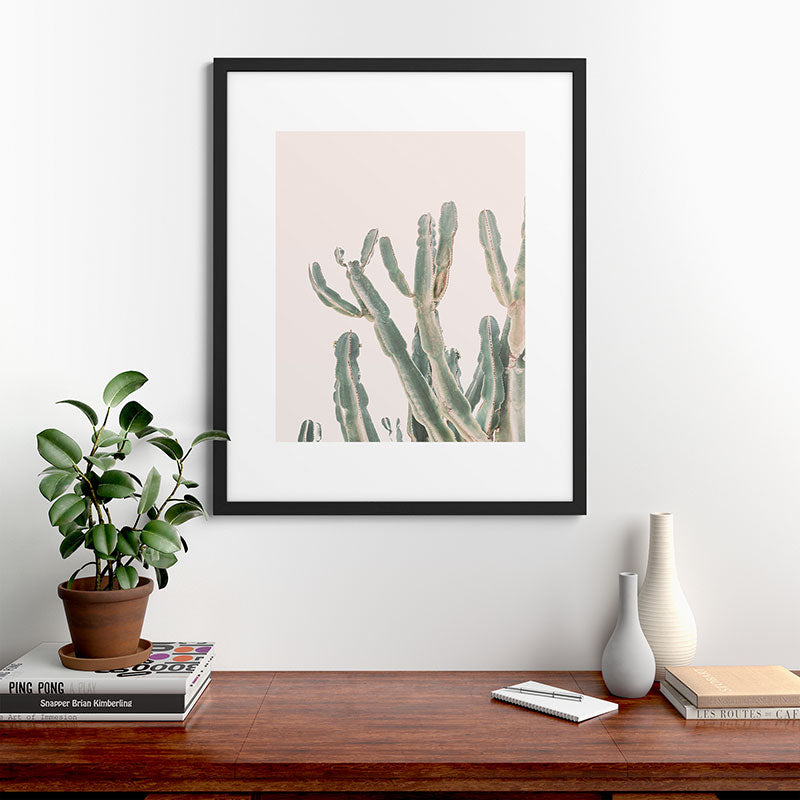 Sunrise Cactus Framed Art Print Gallery Image 35