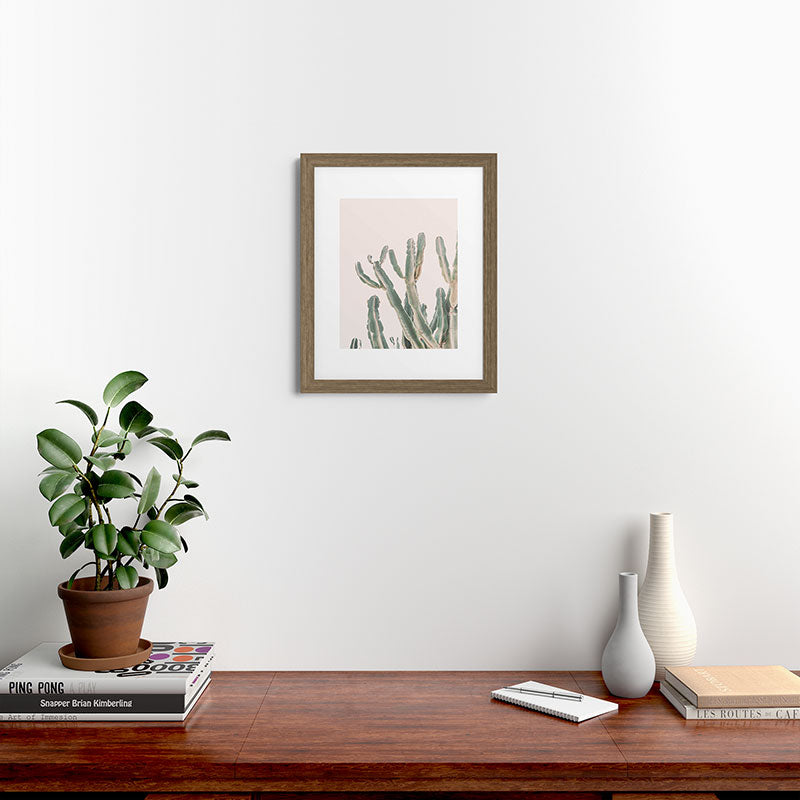 Sunrise Cactus Framed Art Print Gallery Image 39