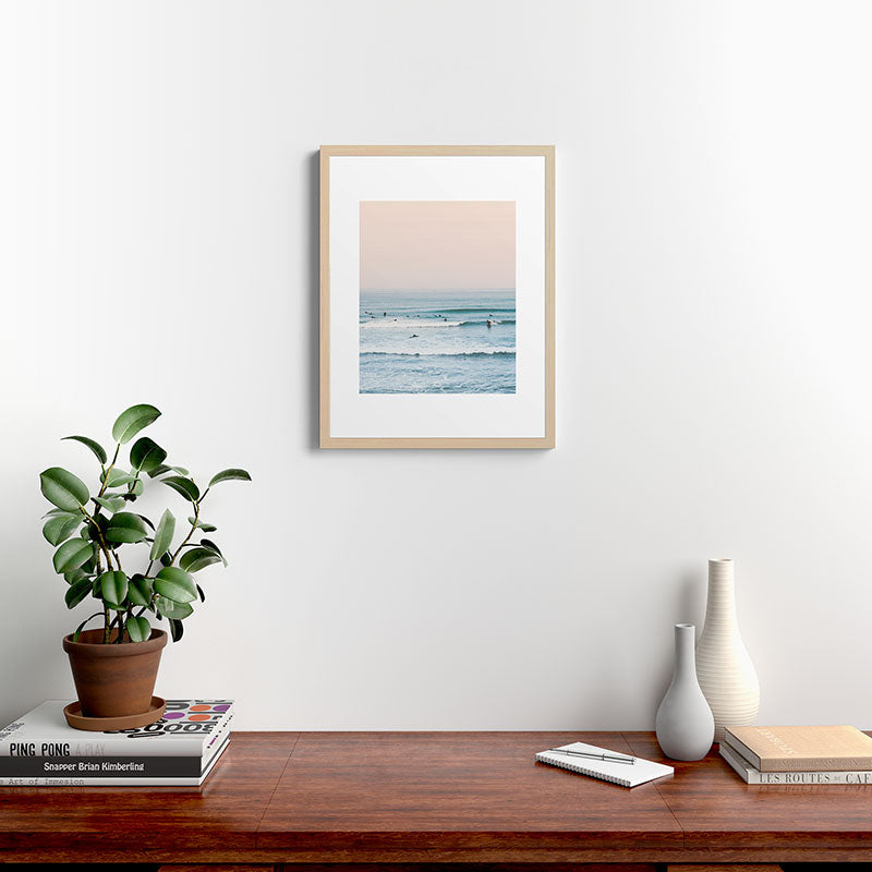 Surfers Framed Art Print Gallery Image 19