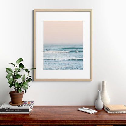 Surfers Framed Art Print Gallery Image 49