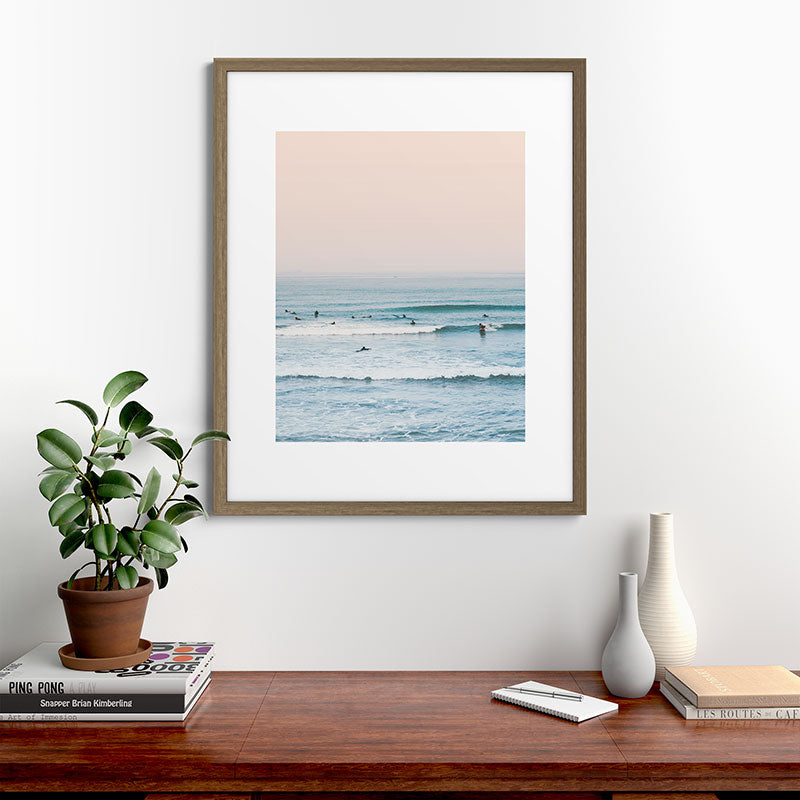 Surfers Framed Art Print Gallery Image 42