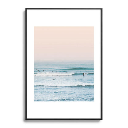Surfers Framed Art Print Gallery Image 83