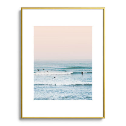 Surfers Framed Art Print Gallery Image 91