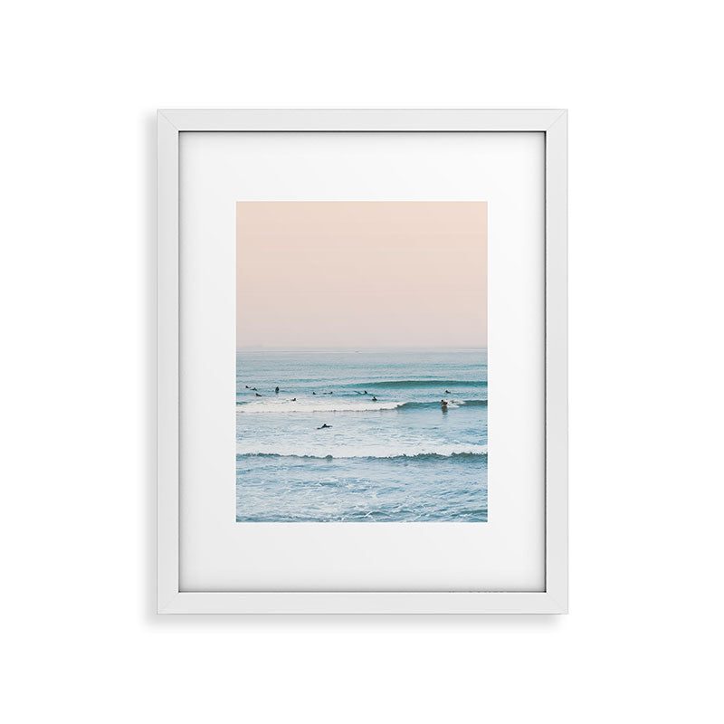 Surfers Framed Art Print Gallery Image 25