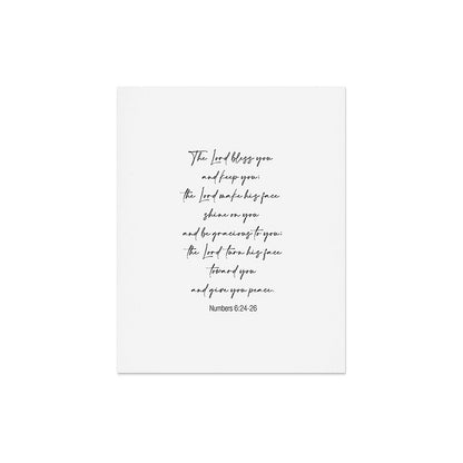 The Lord Bless You - Numbers 6:24-26 Art Print Gallery Image 5