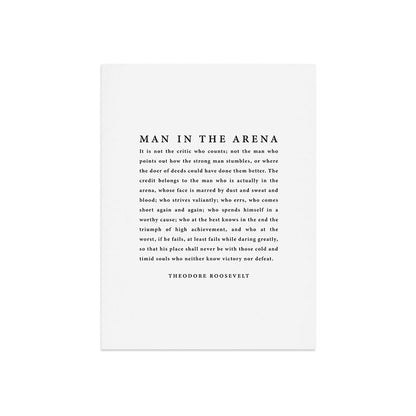 The Man In The Arena, Theodore Roosevelt Art Print Gallery Image 9