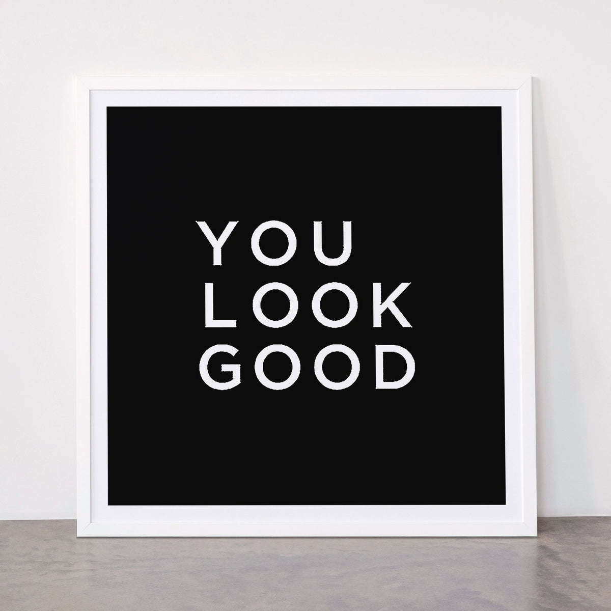 You look good Framed Art Print Gallery Image 87