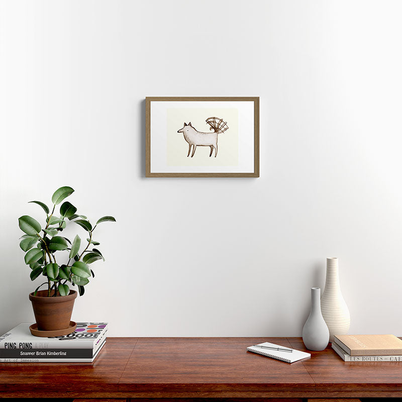 "I'm So Happy" - Dog Framed Art Print Gallery Image 14