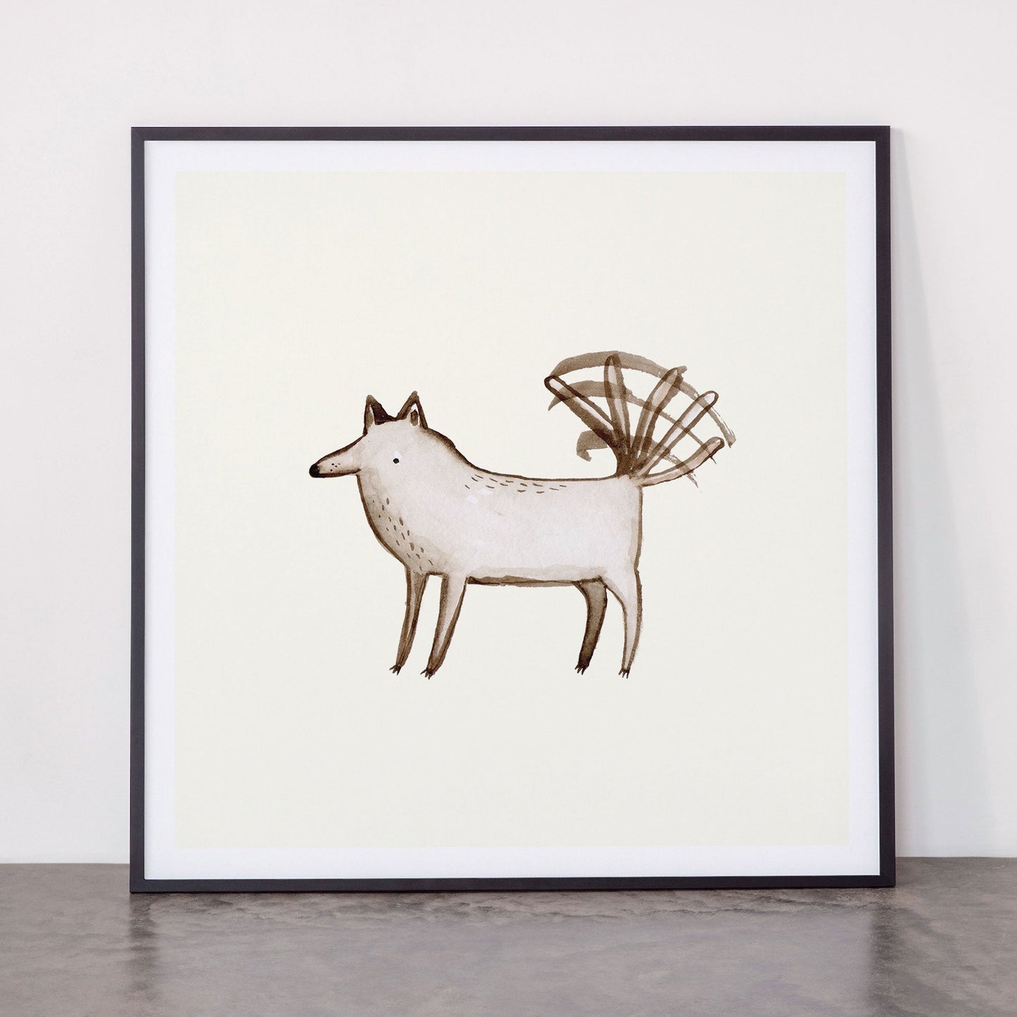 "I'm So Happy" - Dog Framed Art Print Gallery Image 11